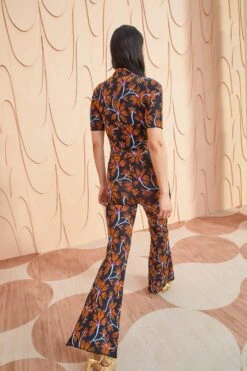 ULLA JOHNSON Zena Pant - Bellflower 11 ULLA JOHNSON Zena Pant - Bellflower -Chic Clothing Store ULLA JOHNSON Zena Pant BELLFLOWER 03