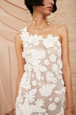 ULLA JOHNSON Sydel Dress - Ivory -Chic Clothing Store ulla johnson sydel dress ivory SP220700 07